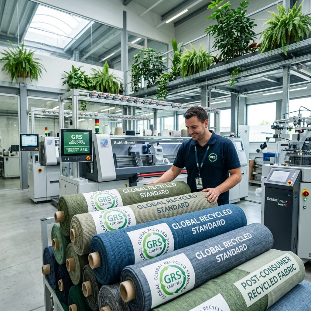 Weaverine Secures GRS Certification for Regenerated Polyester Programs